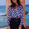 Dancing Leopard Nevada Satin Shirt In Multi Cloud