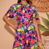 Dancing Leopard Saskia Jumpsuit In Vintage Floral (Reversible)