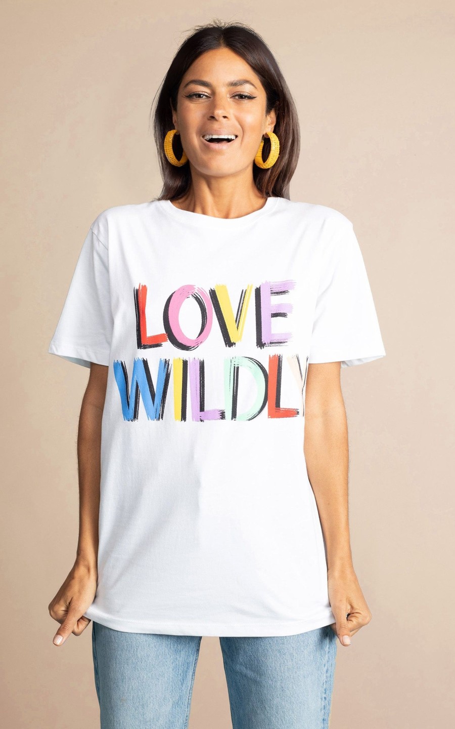 Dancing Leopard Love Wildly Charity T-Shirt For Shelter