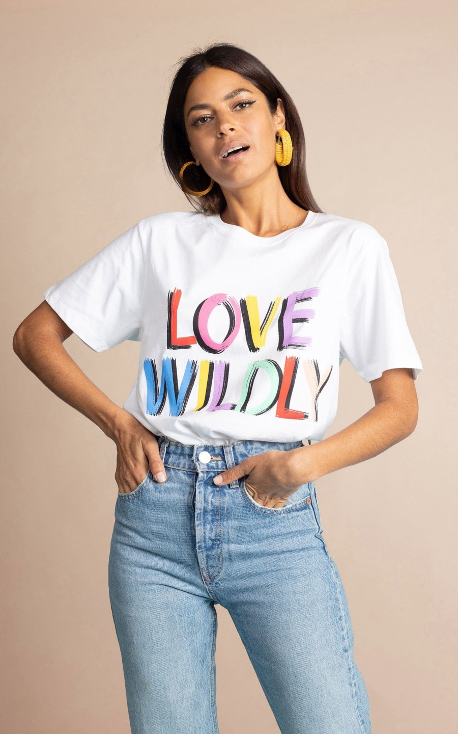 Dancing Leopard Love Wildly Charity T-Shirt For Shelter