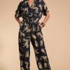 Dancing Leopard Zeta Jumpsuit In Roaming Leopards