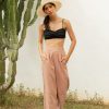 Dancing Leopard Halo Tahiti Trousers In Fawn