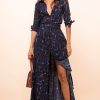 Dancing Leopard Dove Dress Blue Alligator