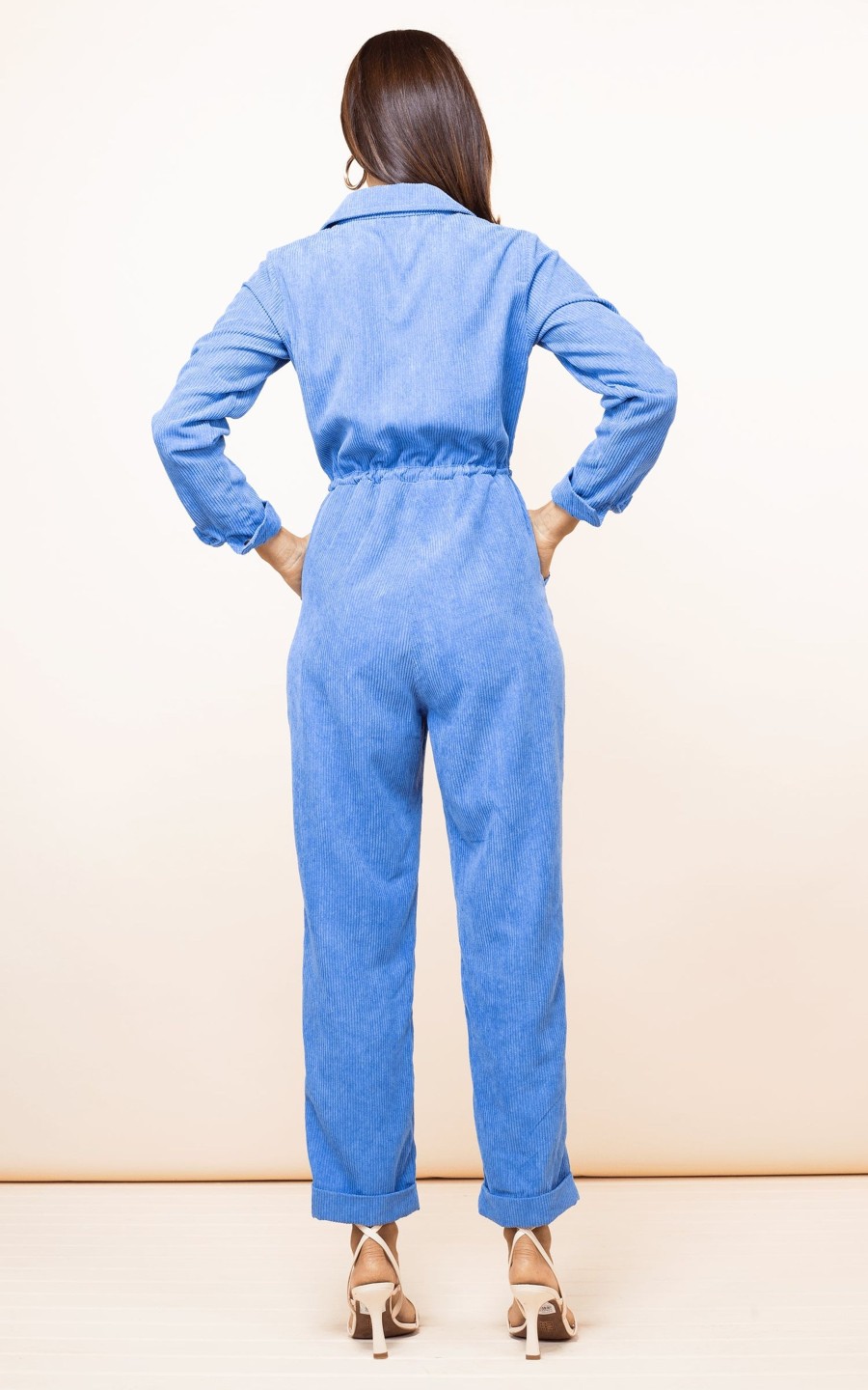 Dancing Leopard Blaze Boilersuit In Blue